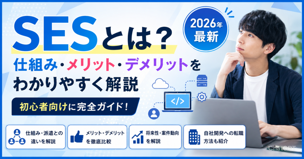 SESとは？仕組み・メリット・デメリットをわかりやすく解説【2026年最新】